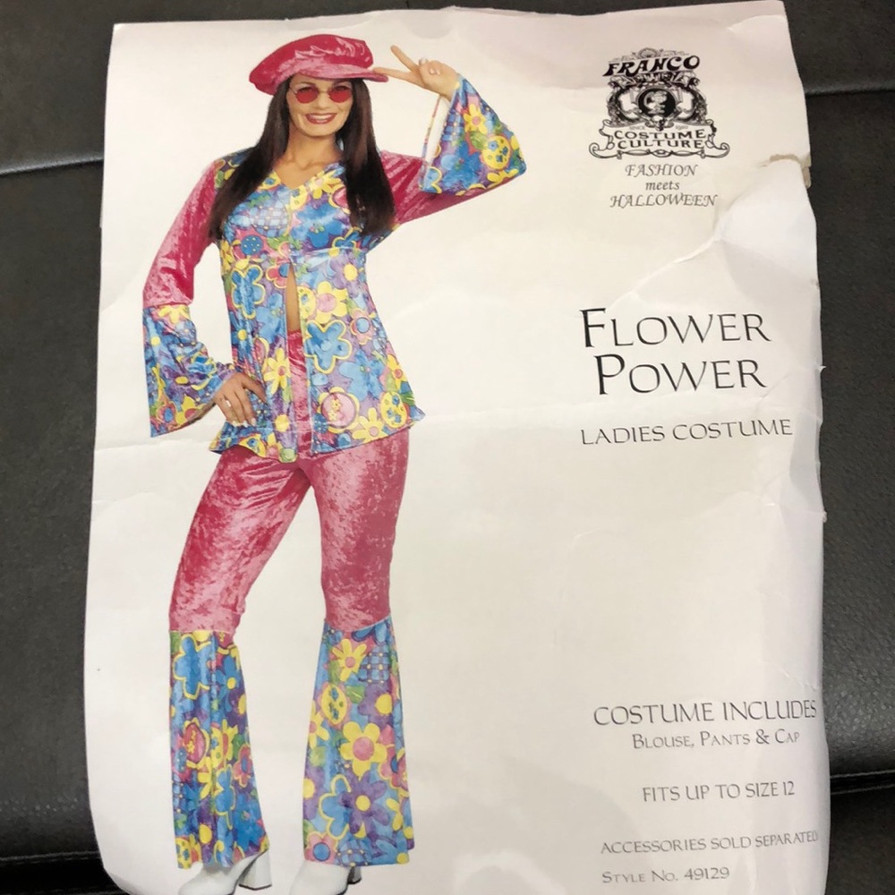 Costume - Flower Power - ladies up to size 12